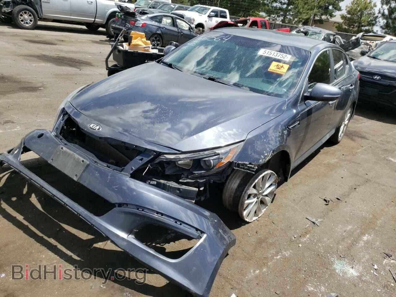 2015 KIA OPTIMA - VIN: KNAGM4A73F5600056 - Фото 2