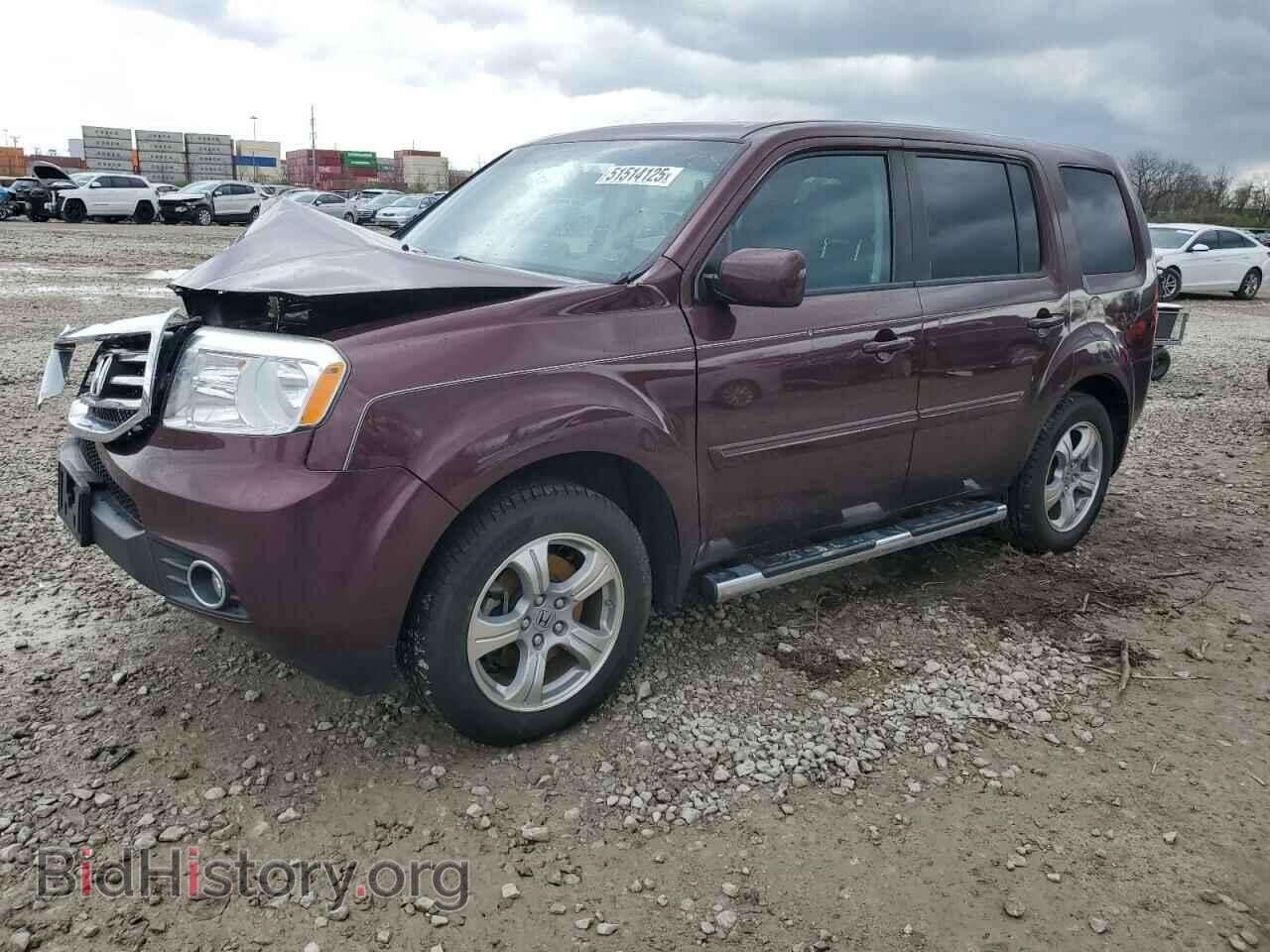 Фотография 5FNYF4H54CB071426 - HONDA PILOT 2012
