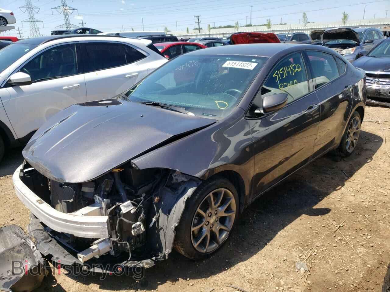 2014 DODGE DART - VIN: 1C3CDFBBXED907815 - Фото 2