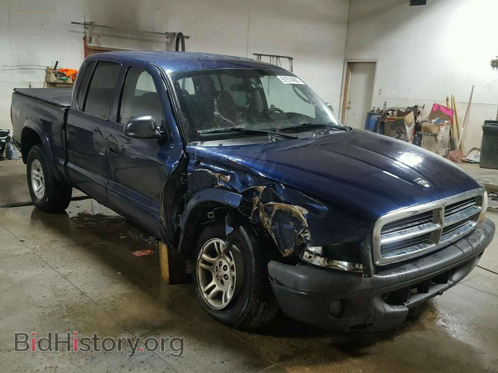 Photo 1D7HG38K24S634092 - DODGE DAKOTA 2004