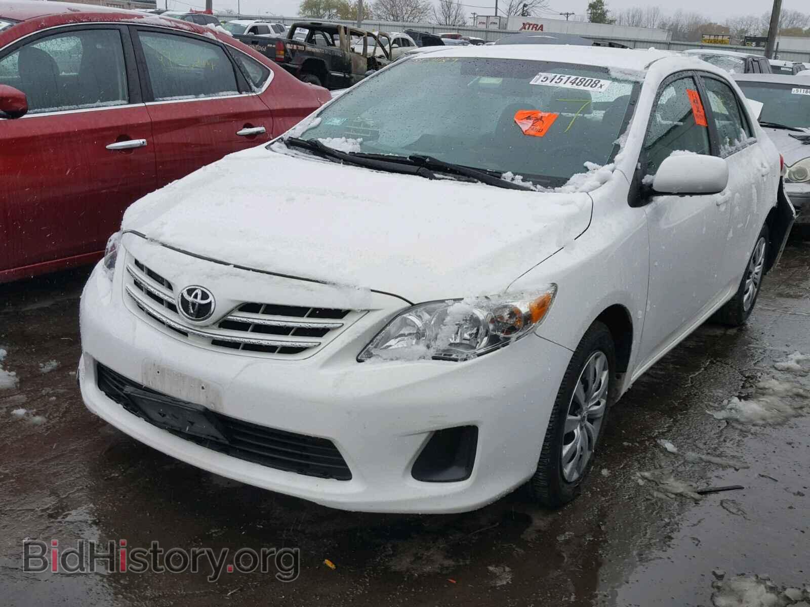 2013 TOYOTA COROLLA BA - VIN: 2T1BU4EE2DC051990 - Фото 2