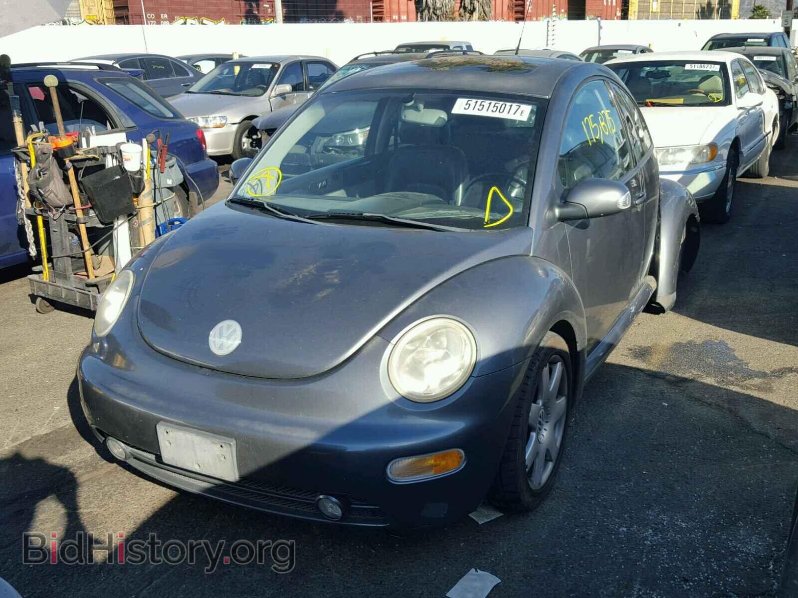 2003 VOLKSWAGEN BEETLE - VIN: 3VWDD21C23M438821 - Фото 2