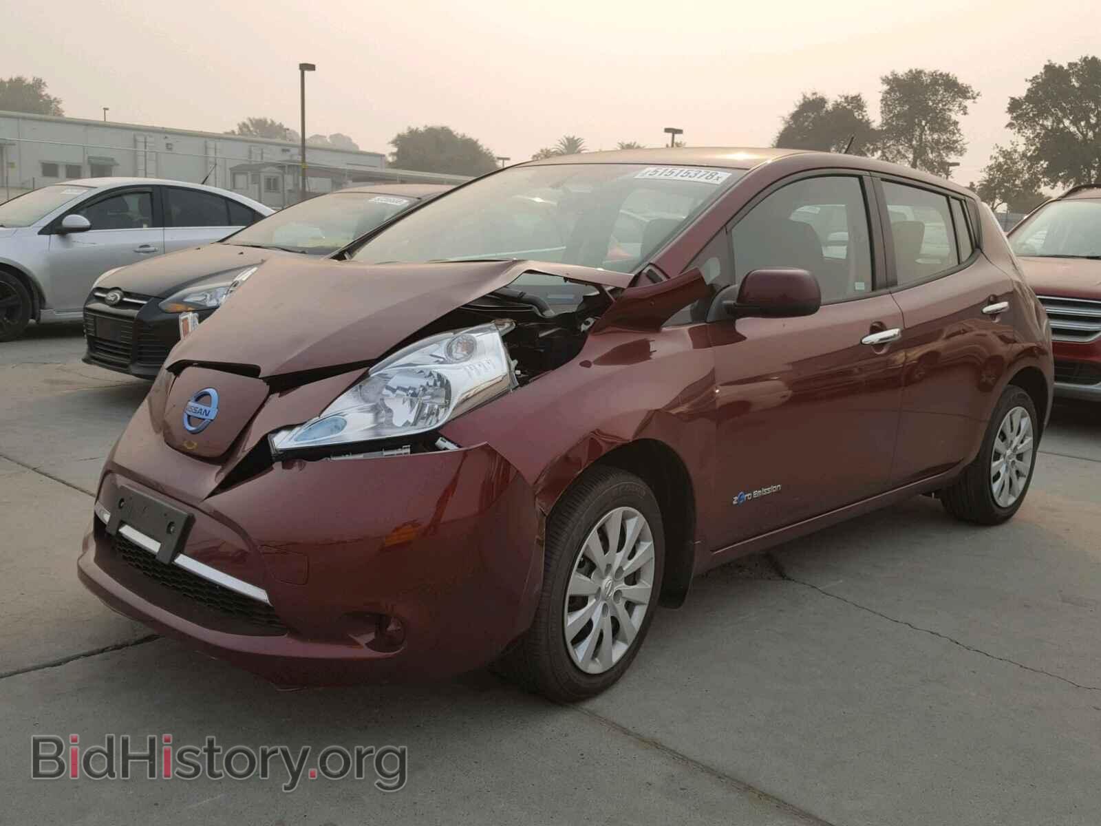 2017 NISSAN LEAF - VIN: 1N4BZ0CPXHC309871 - Фото 2