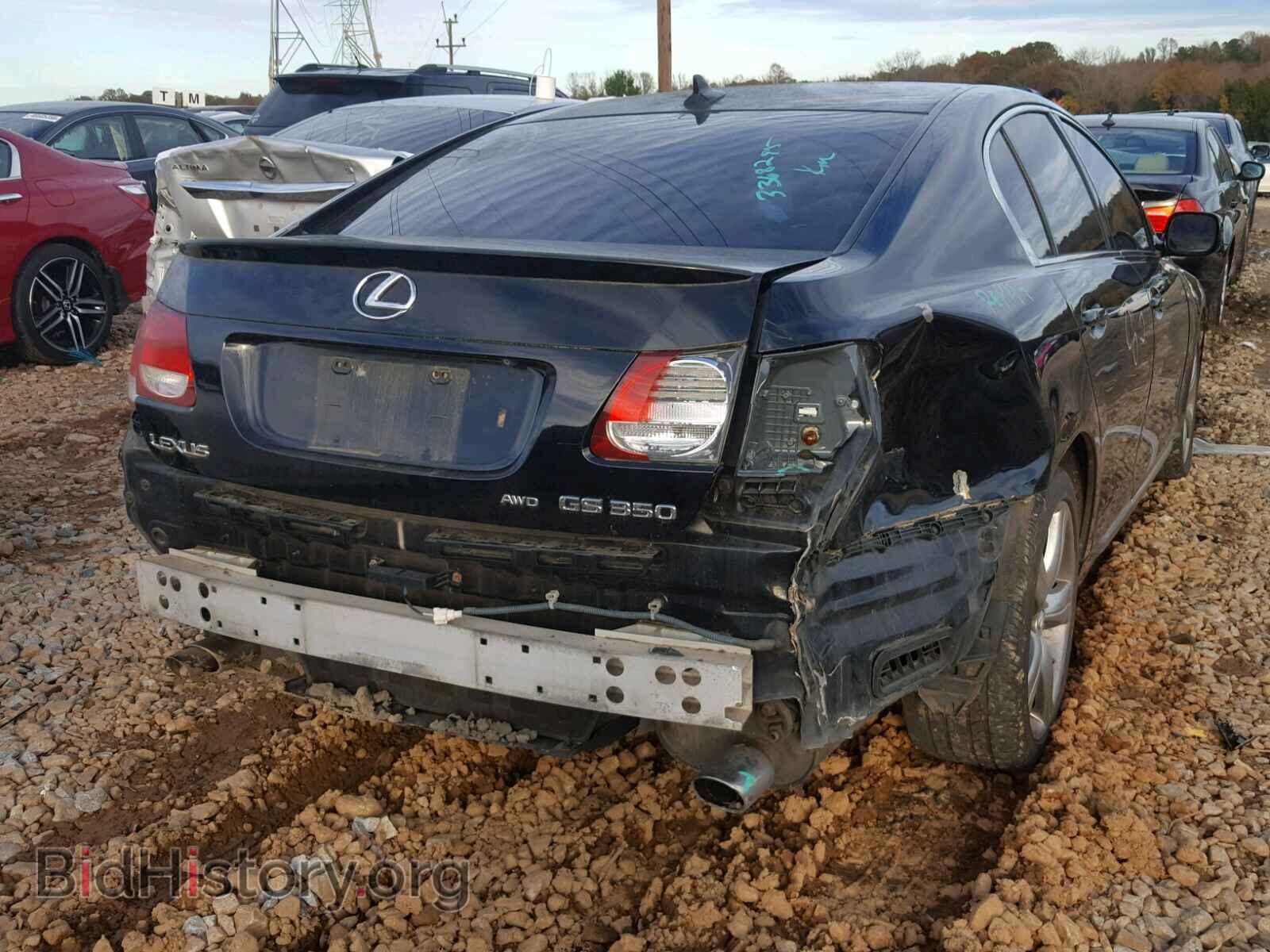 2007 LEXUS GS350 - VIN: JTHCE96S870002289 - Фото 4