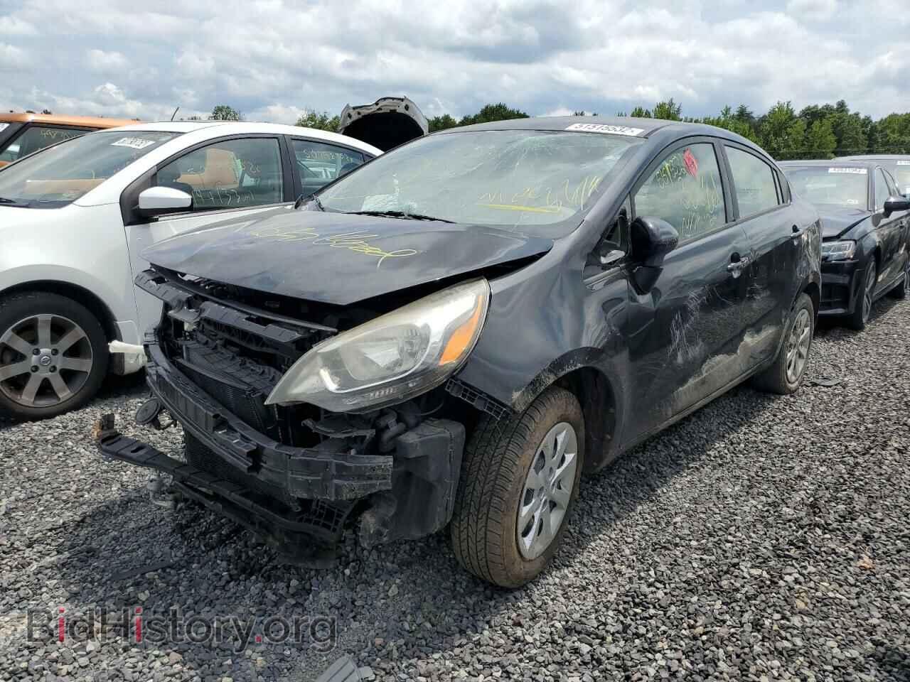 2013 KIA RIO - VIN: KNADM4A37D6176789 - Фото 2