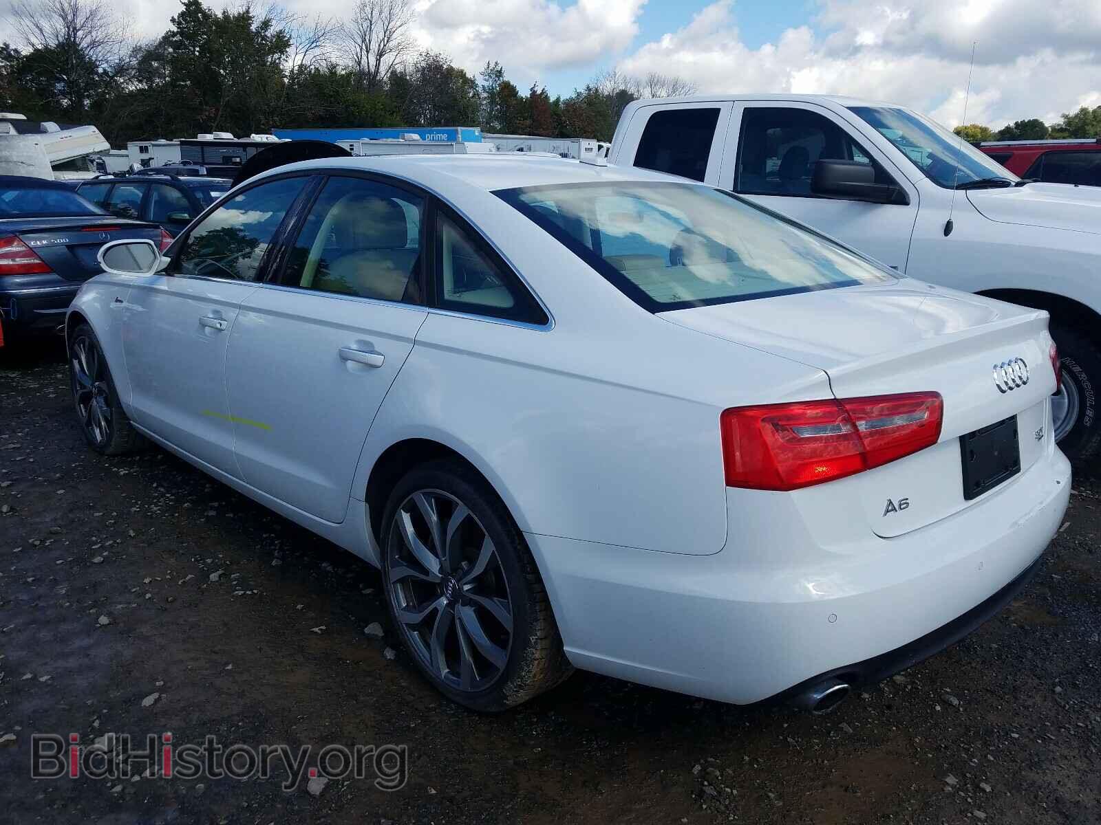 2013 AUDI A6 - VIN: WAUGGAFC2DN142177 - Фото 3
