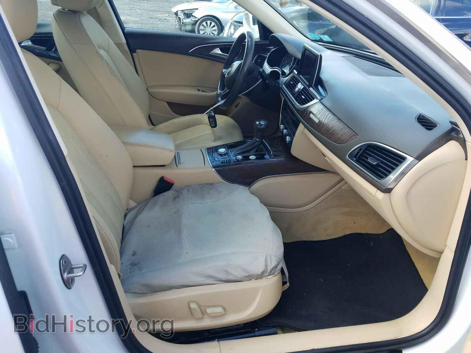 2013 AUDI A6 - VIN: WAUGGAFC2DN142177 - Фото 5