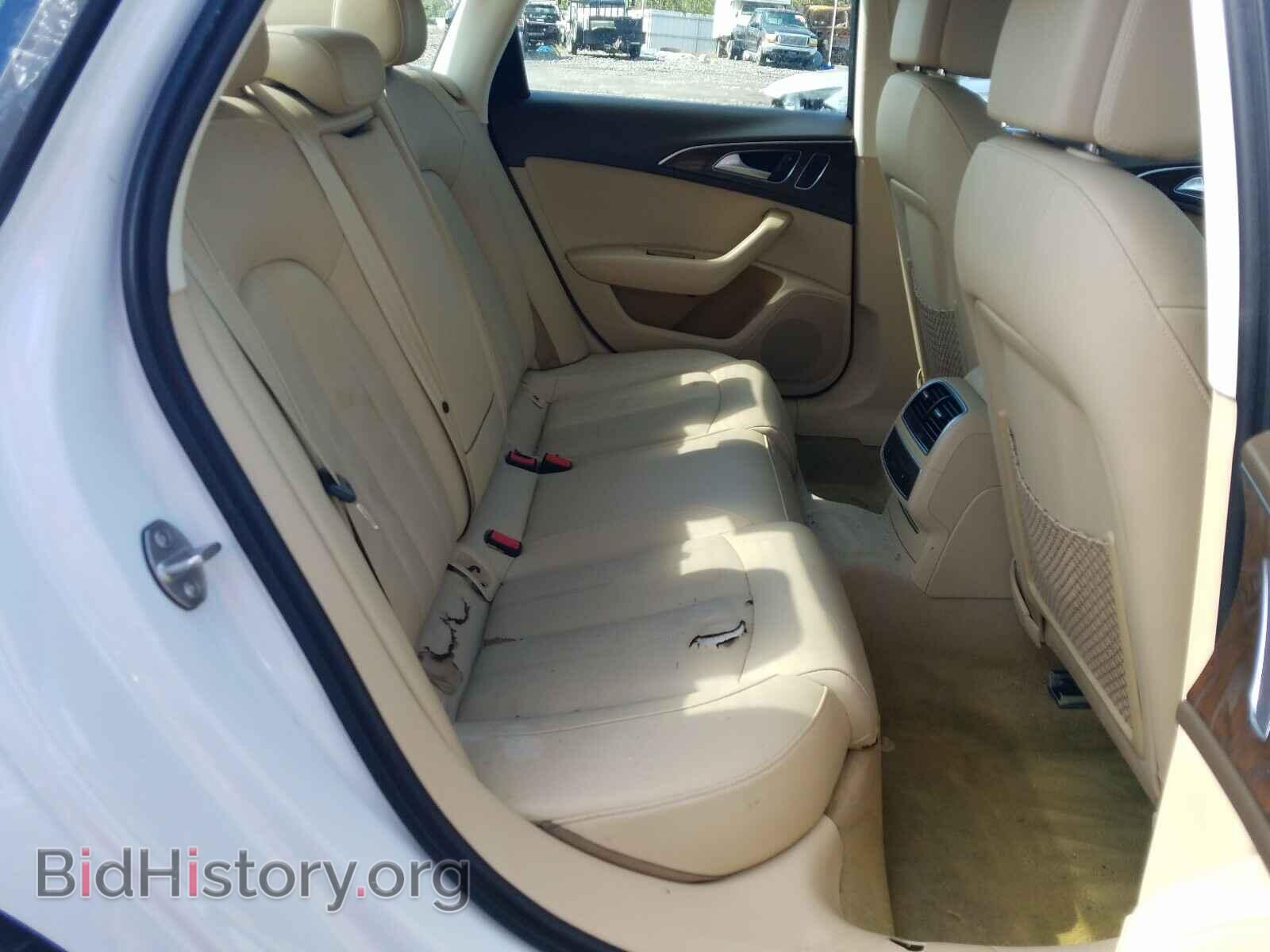 2013 AUDI A6 - VIN: WAUGGAFC2DN142177 - Фото 6