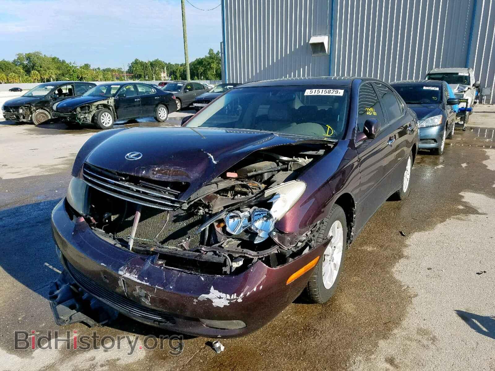 2004 LEXUS ES330 - VIN: JTHBA30G340008182 - Фото 2