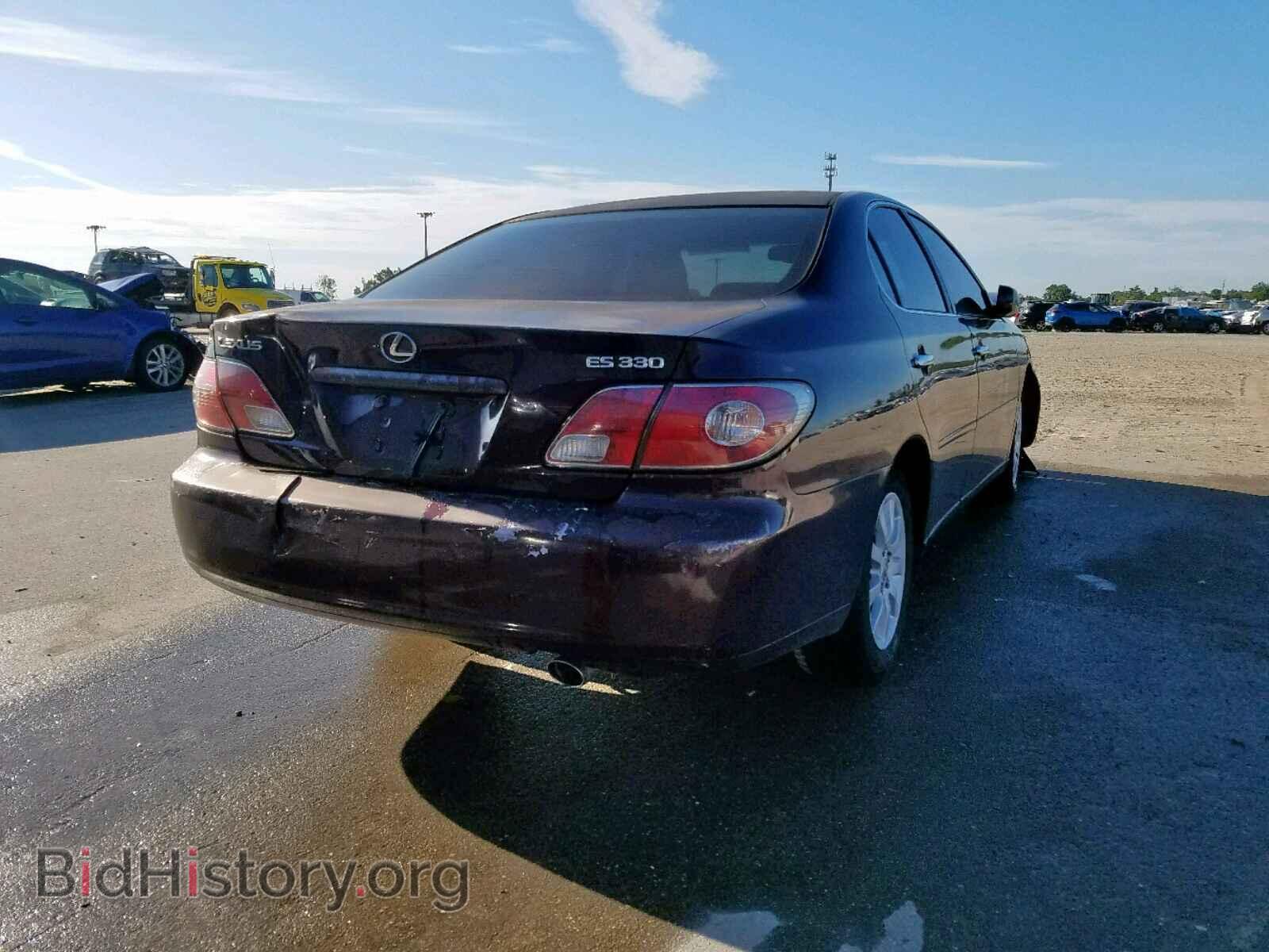 2004 LEXUS ES330 - VIN: JTHBA30G340008182 - Фото 4