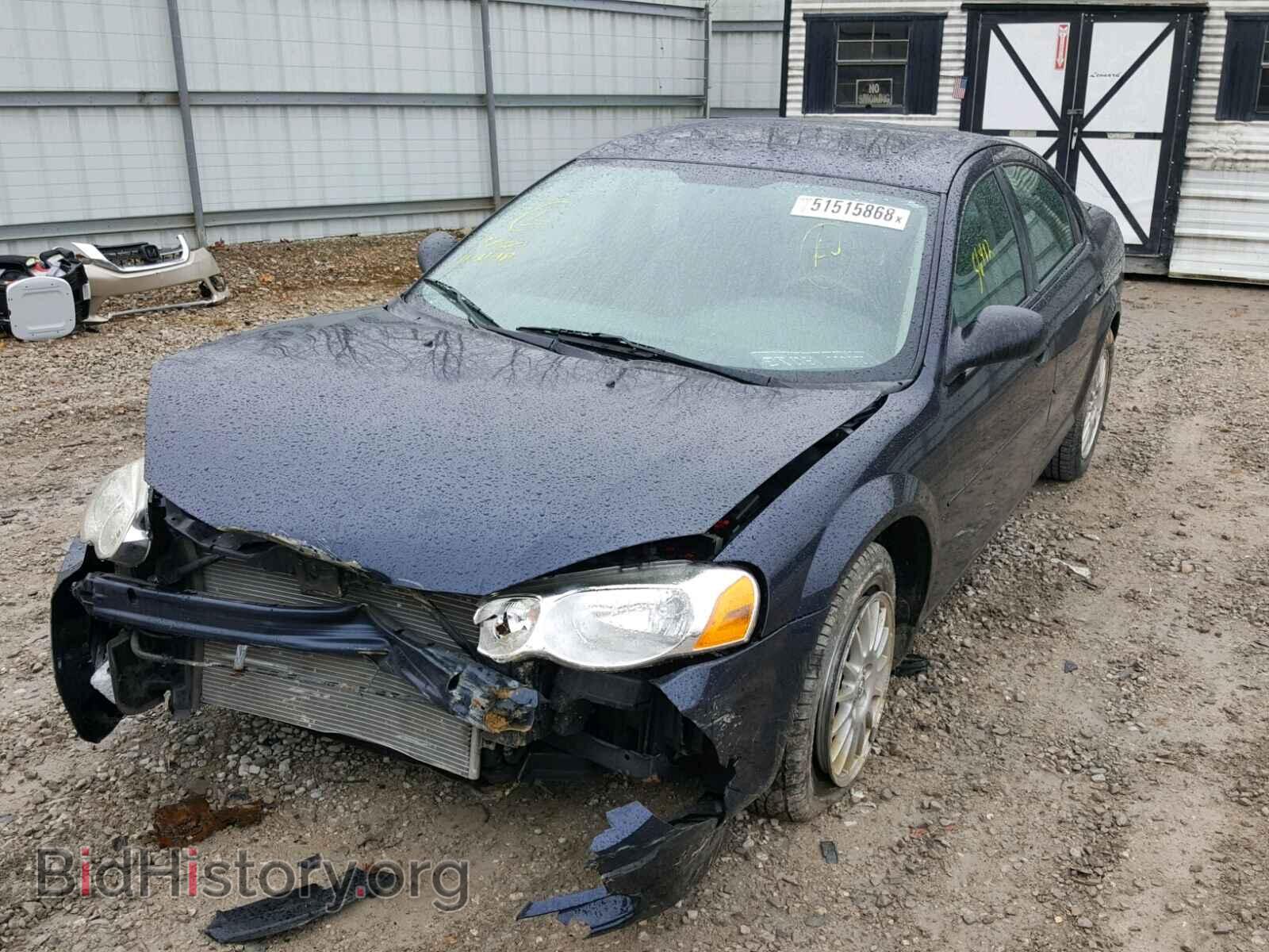 2004 CHRYSLER SEBRING - VIN: 1C3EL46X44N408345 - Фото 2