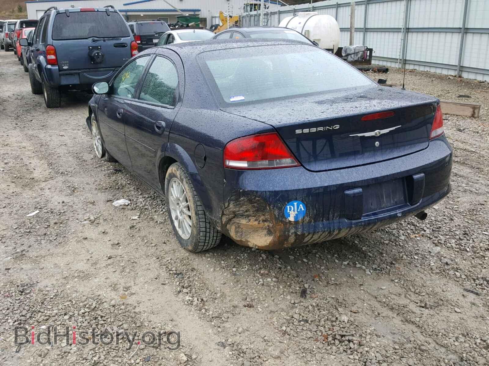 2004 CHRYSLER SEBRING - VIN: 1C3EL46X44N408345 - Фото 3
