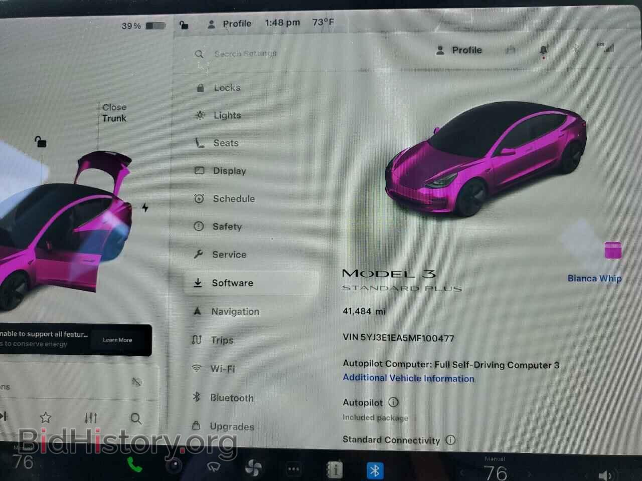 2021 TESLA MODEL 3 - VIN: 5YJ3E1EA5MF100477 - Photo 9