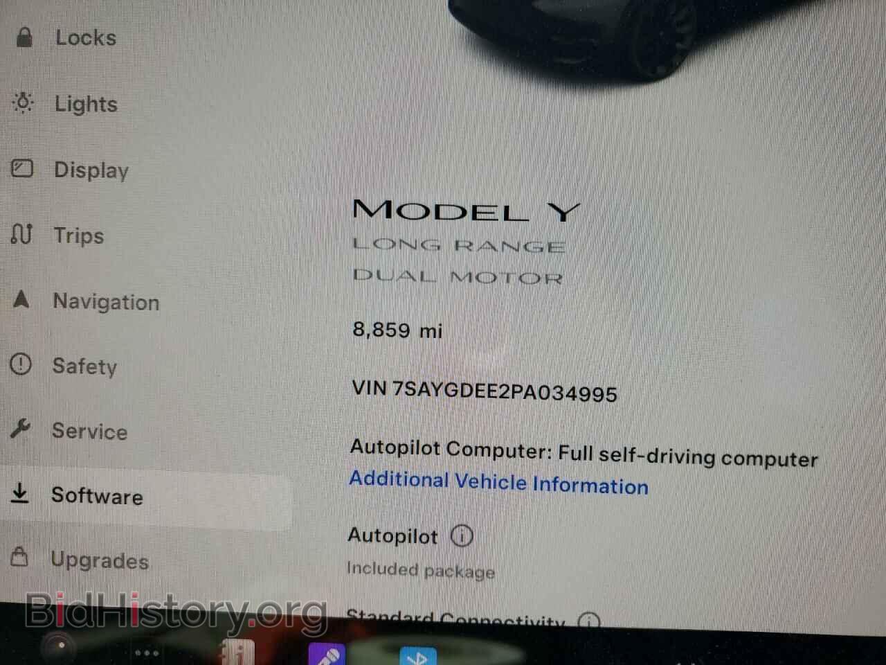 2023 TESLA MODEL Y - VIN: 7SAYGDEE2PA034995 - Фото 9