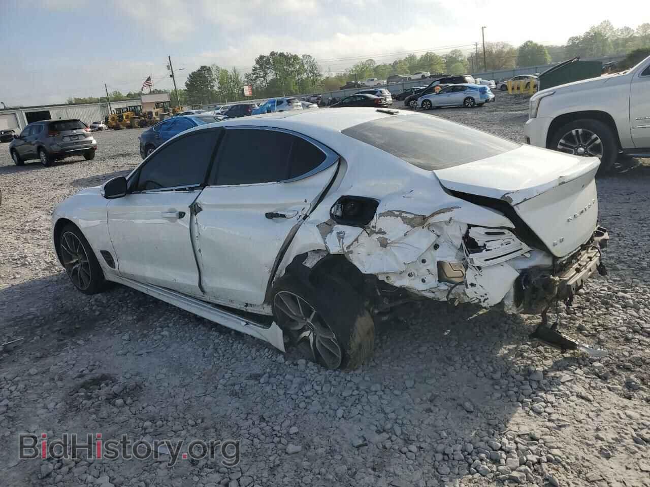 2022 GENESIS G70 BASE - VIN: KMTG34TA8NU102696 - Photo 2