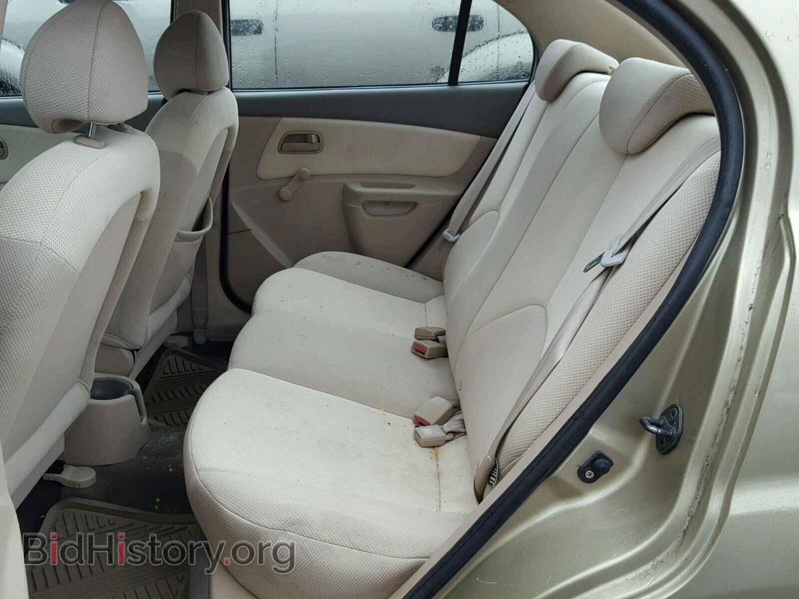 2007 KIA RIO BASE - VIN: KNADE123676214317 - Фото 6