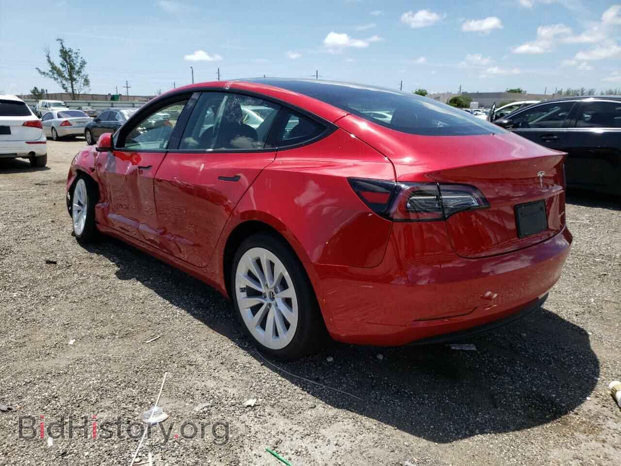 2022 TESLA MODEL 3 - VIN: 5YJ3E1EB2NF191069 - Фото 3