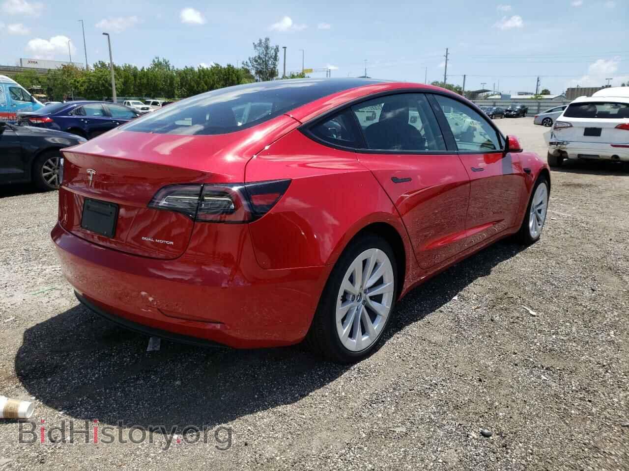 2022 TESLA MODEL 3 - VIN: 5YJ3E1EB2NF191069 - Фото 4