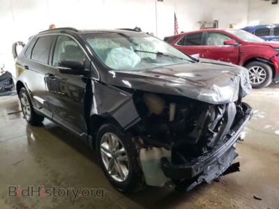 2016 Ford EDGE Edge SEL, black — VIN 2FMPK4J96GBB73751, Copart