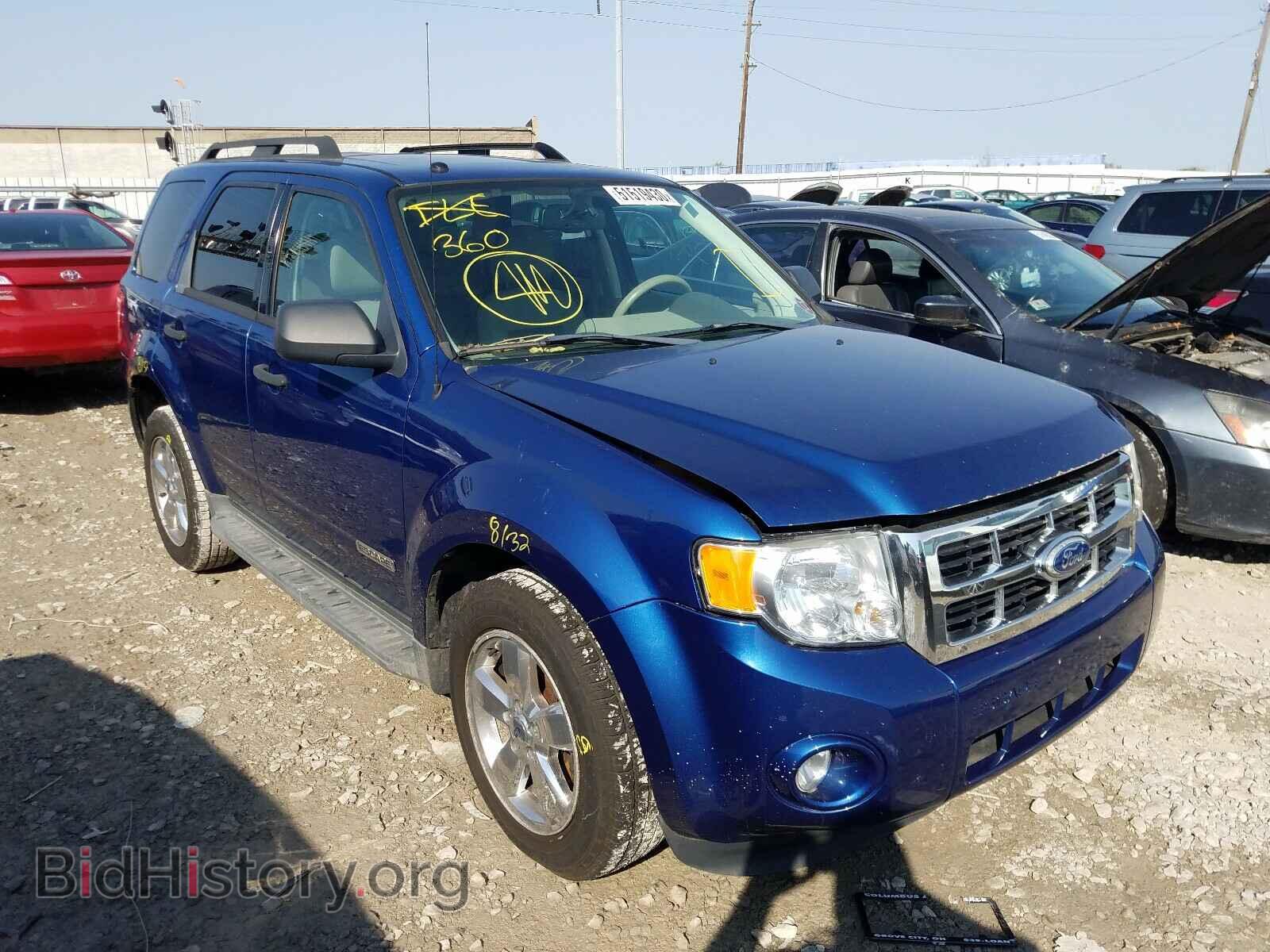Фотография 1FMCU03198KE62770 - FORD ESCAPE 2008