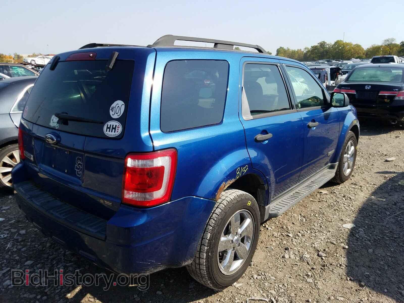 2008 FORD ESCAPE - VIN: 1FMCU03198KE62770 - Фото 4