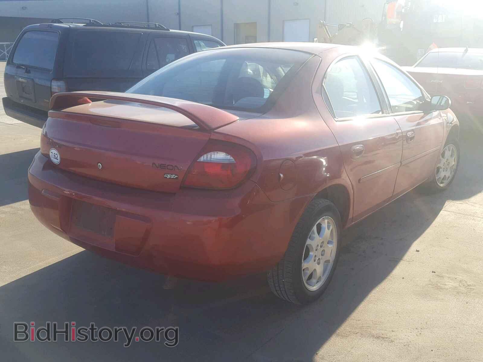 2005 DODGE NEON - VIN: 1B3ES56C15D283234 - Фото 4