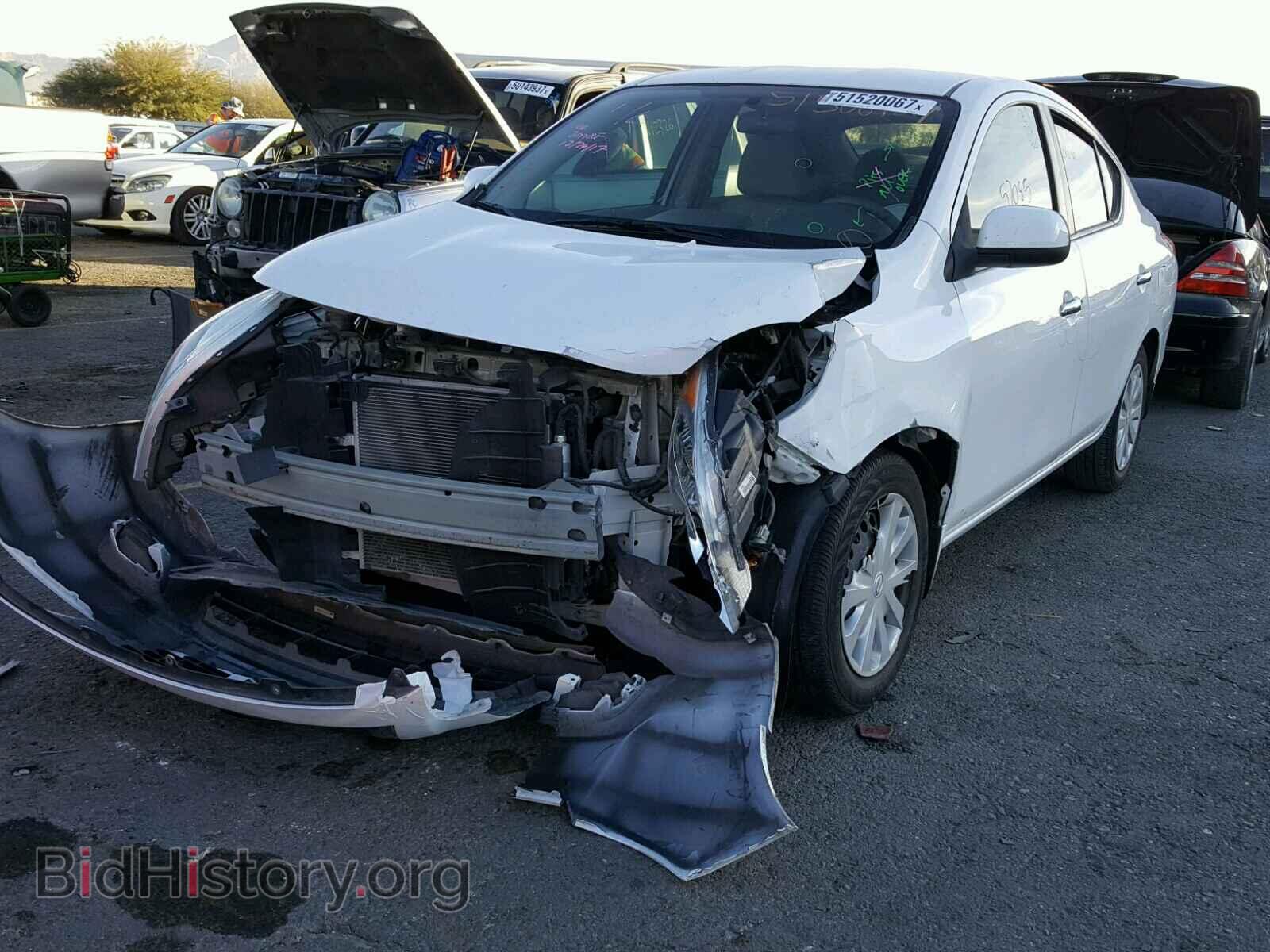 2012 NISSAN VERSA - VIN: 3N1CN7AP8CL846714 - Фото 2