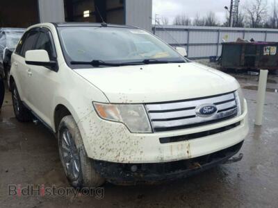 2007 Ford EDGE Edge SEL P, white — VIN 2FMDK49C67BB45256, Copart