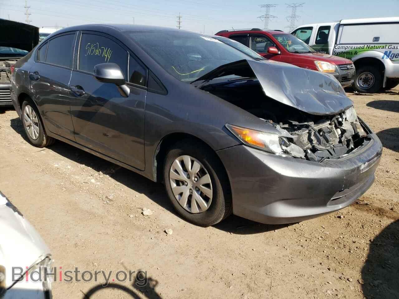 2012 HONDA CIVIC - VIN: 19XFB2F59CE071549 - Фото 4