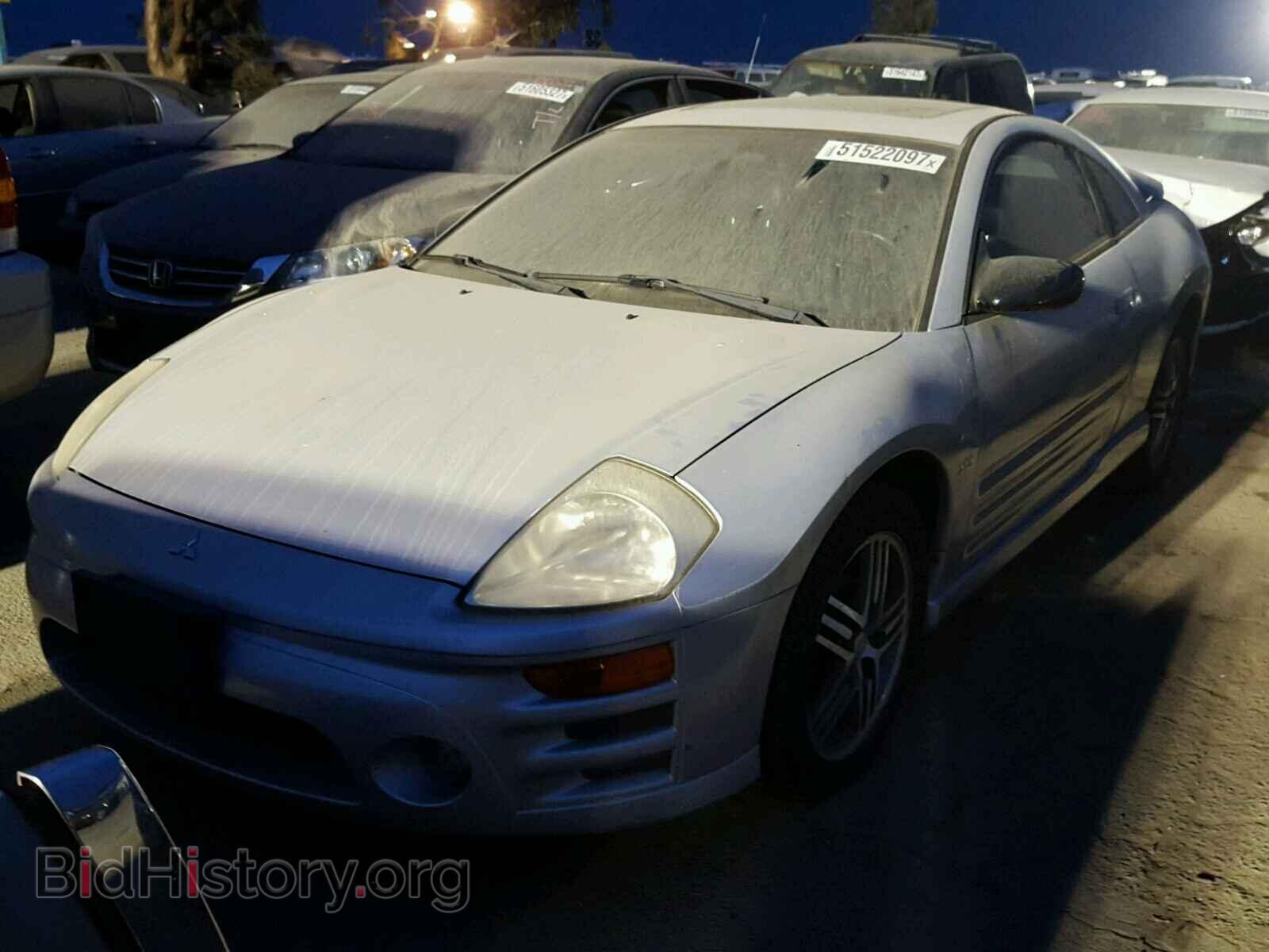 2003 MITSUBISHI ECLIPSE - VIN: 4A3AC74HX3E031989 - Фото 2