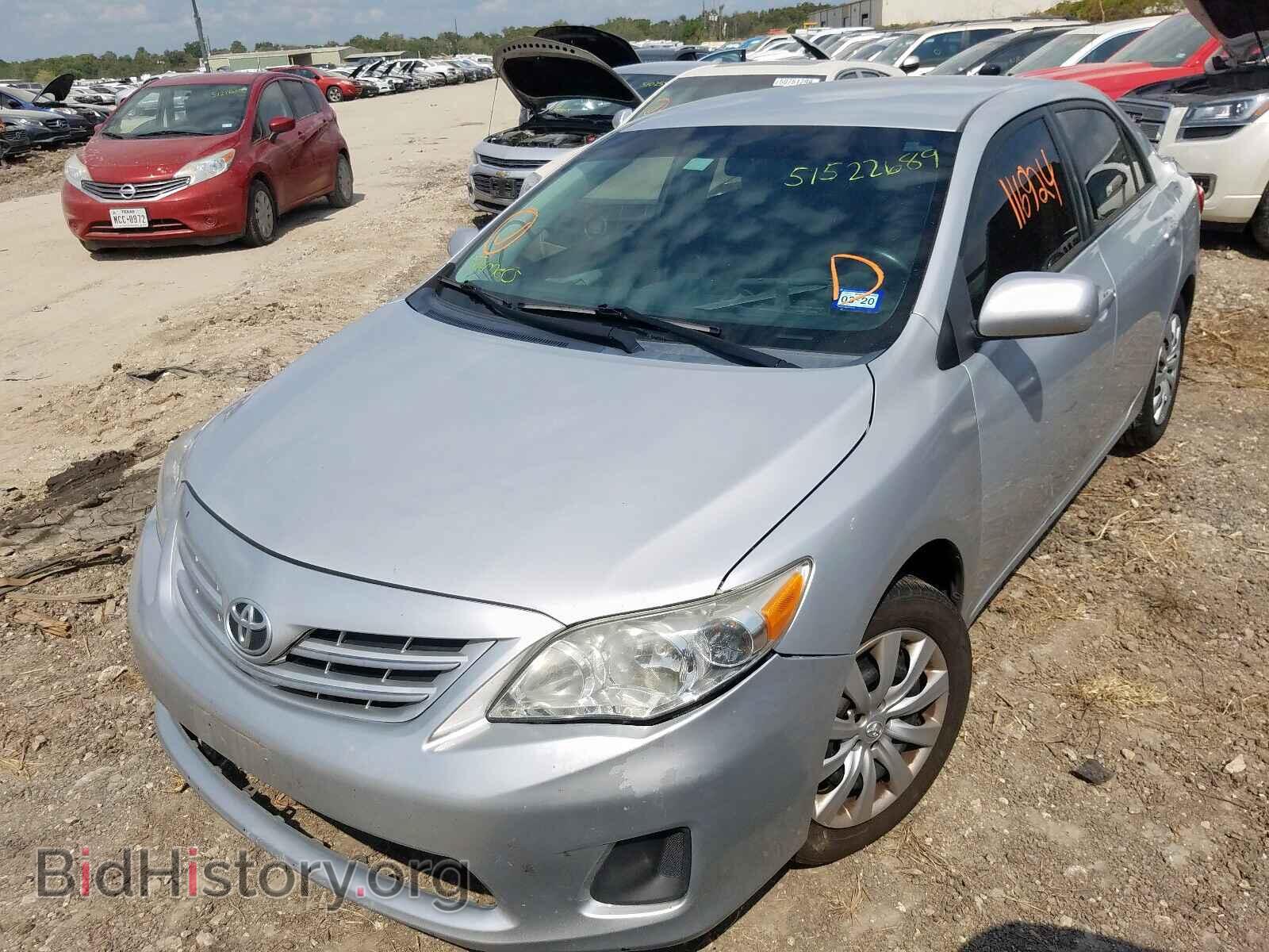 2013 TOYOTA COROLLA BA - VIN: 2T1BU4EE9DC004035 - Фото 2