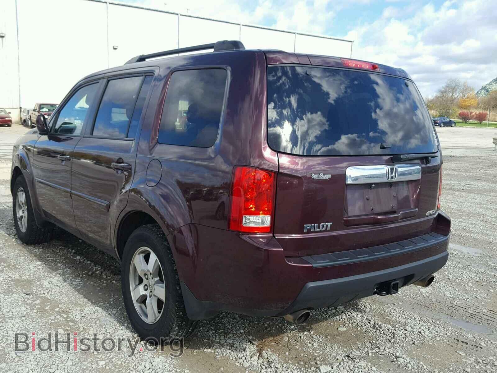 2009 HONDA PILOT EX - VIN: 5FNYF48459B042081 - Фото 3