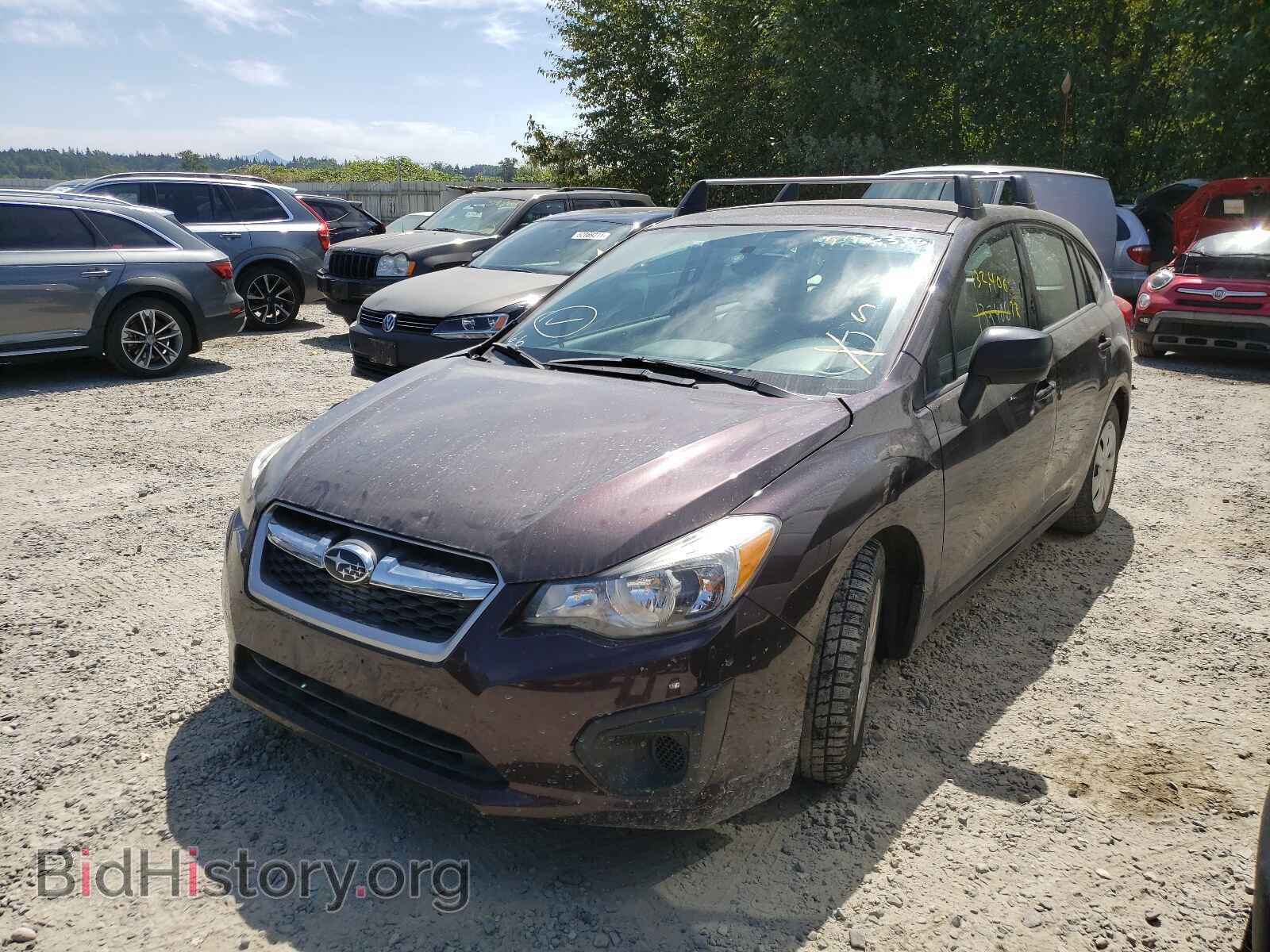 2012 SUBARU IMPREZA - VIN: JF1GPAA63CH204614 - Фото 2