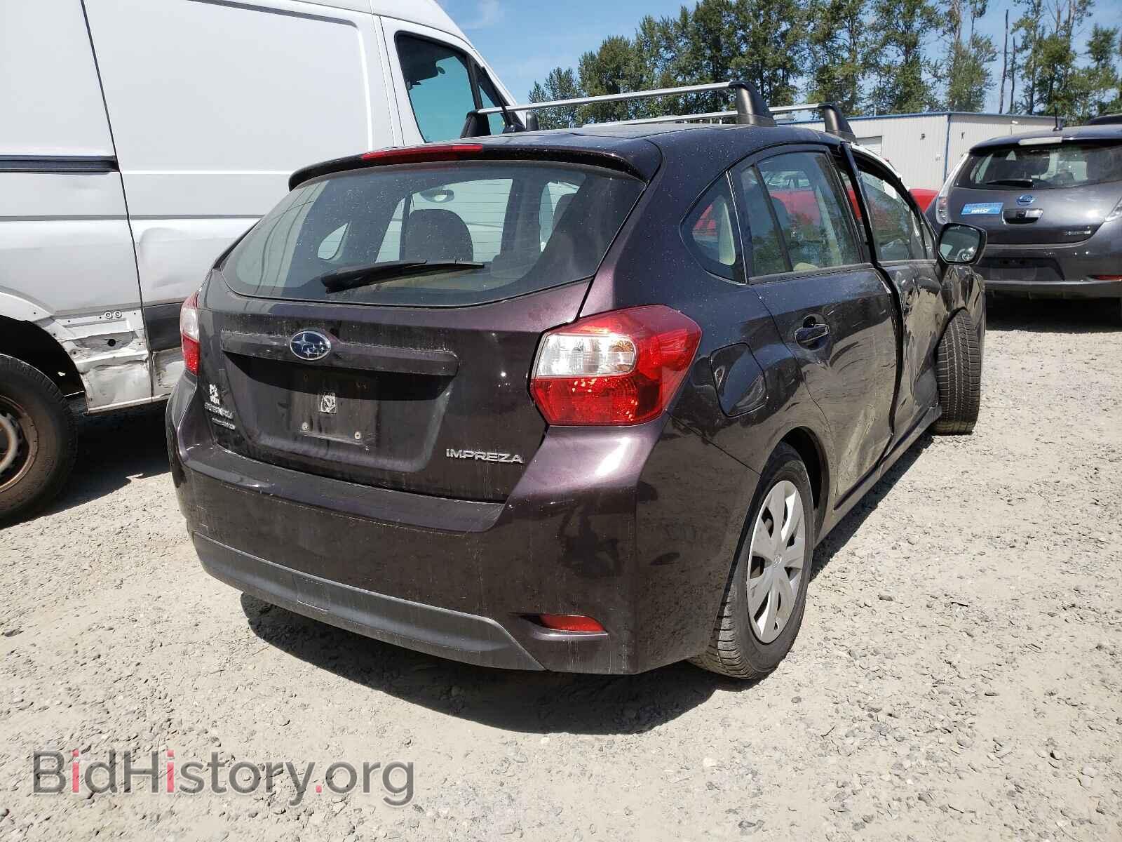 2012 SUBARU IMPREZA - VIN: JF1GPAA63CH204614 - Фото 4