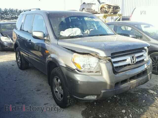 Фотография 5FNYF185X7B021215 - HONDA PILOT 2007