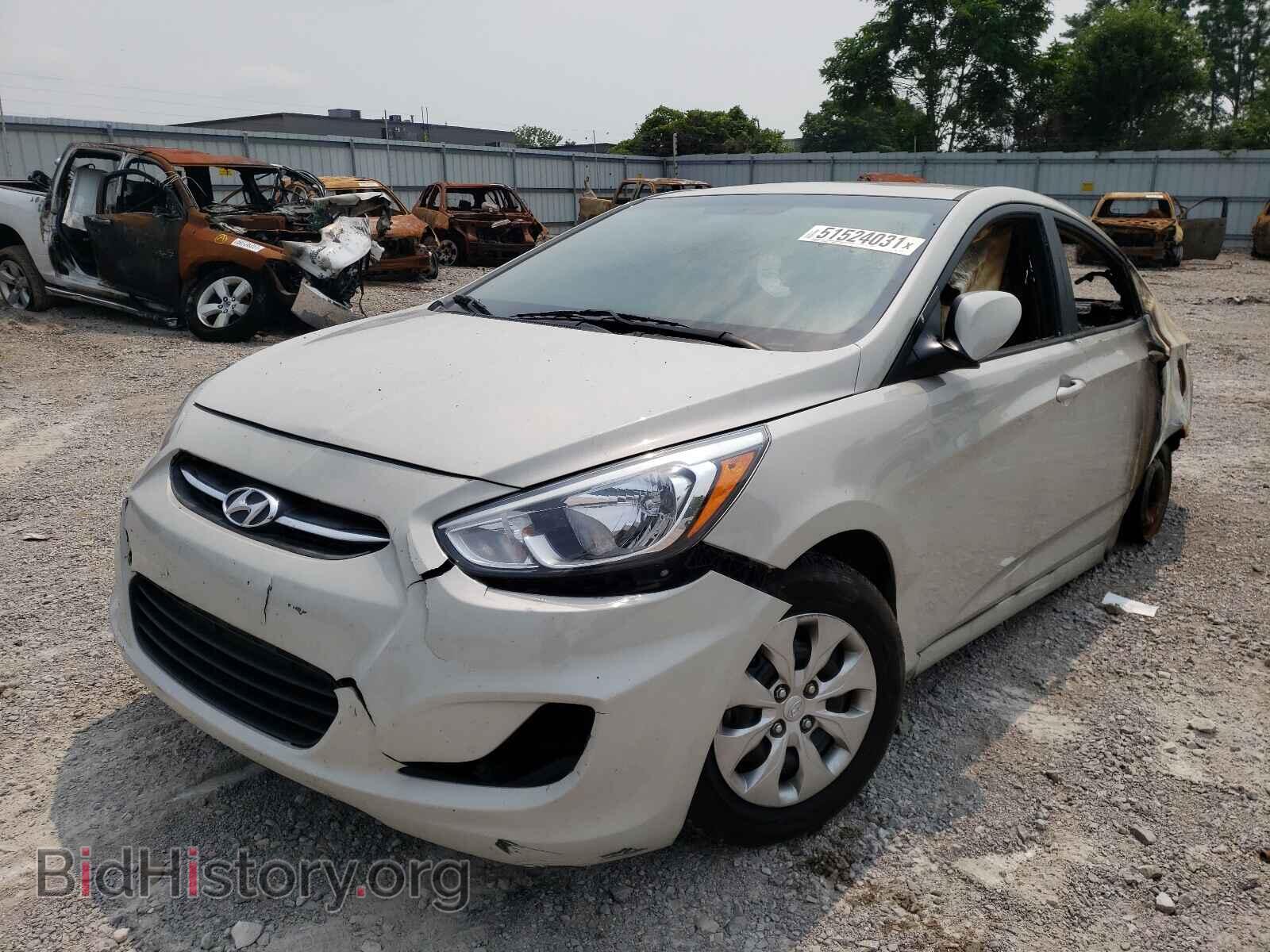 2016 HYUNDAI ACCENT - VIN: KMHCT4AE1GU044769 - Фото 2