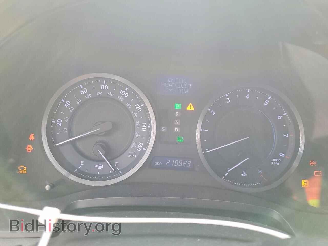 2011 LEXUS IS - VIN: JTHBF5C22B2101001 - Photo 9