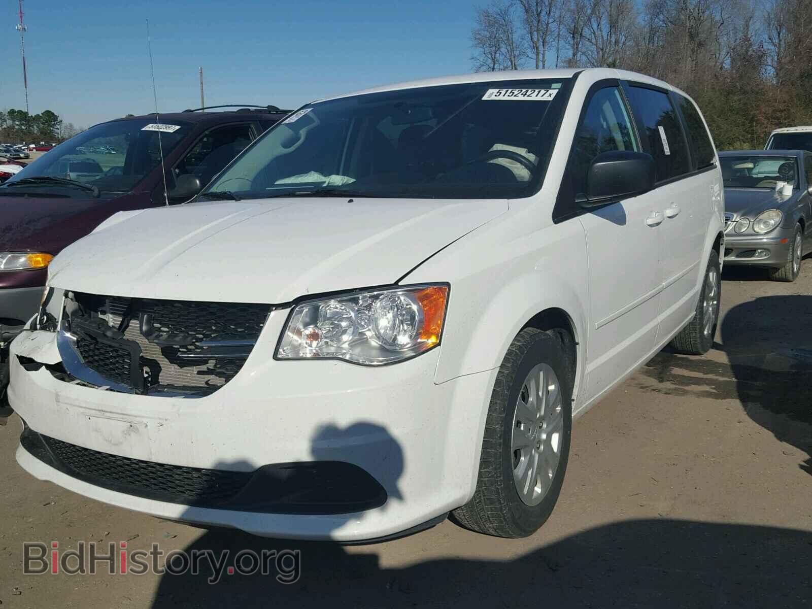 2016 DODGE CARAVAN - VIN: 2C4RDGBG9GR101696 - Фото 2