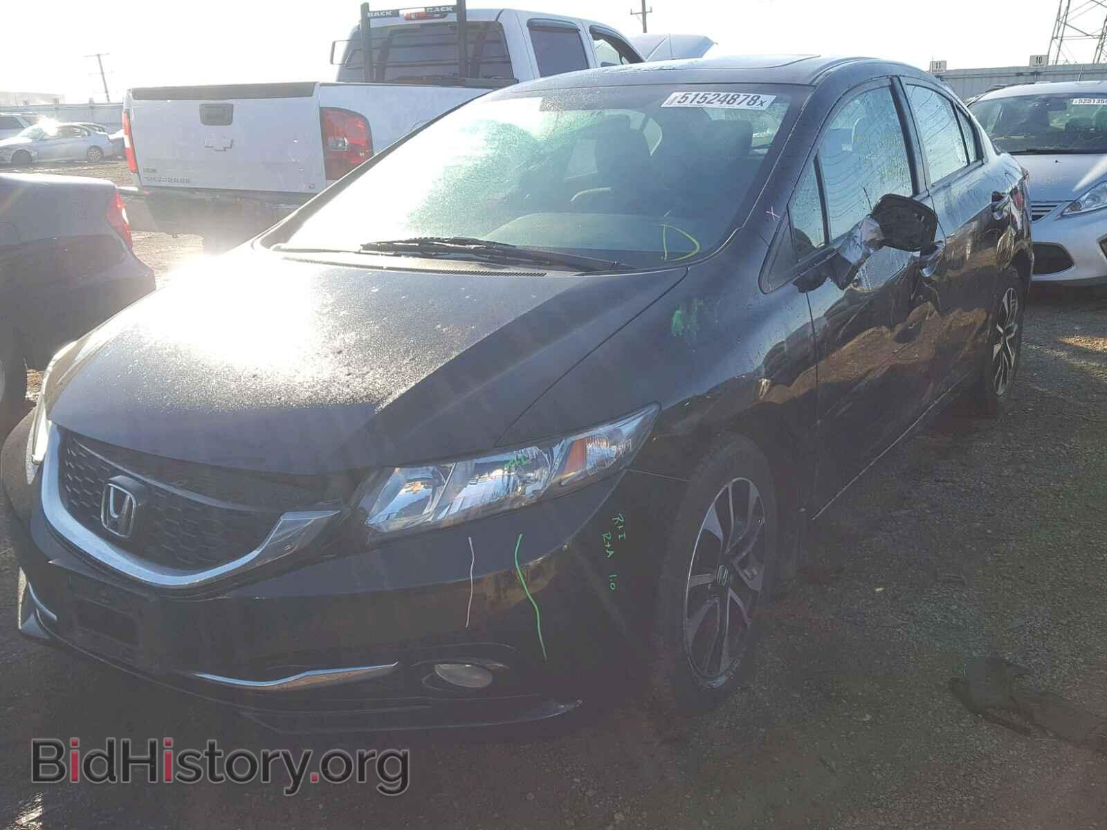 2013 HONDA CIVIC - VIN: 19XFB2F96DE056348 - Фото 2