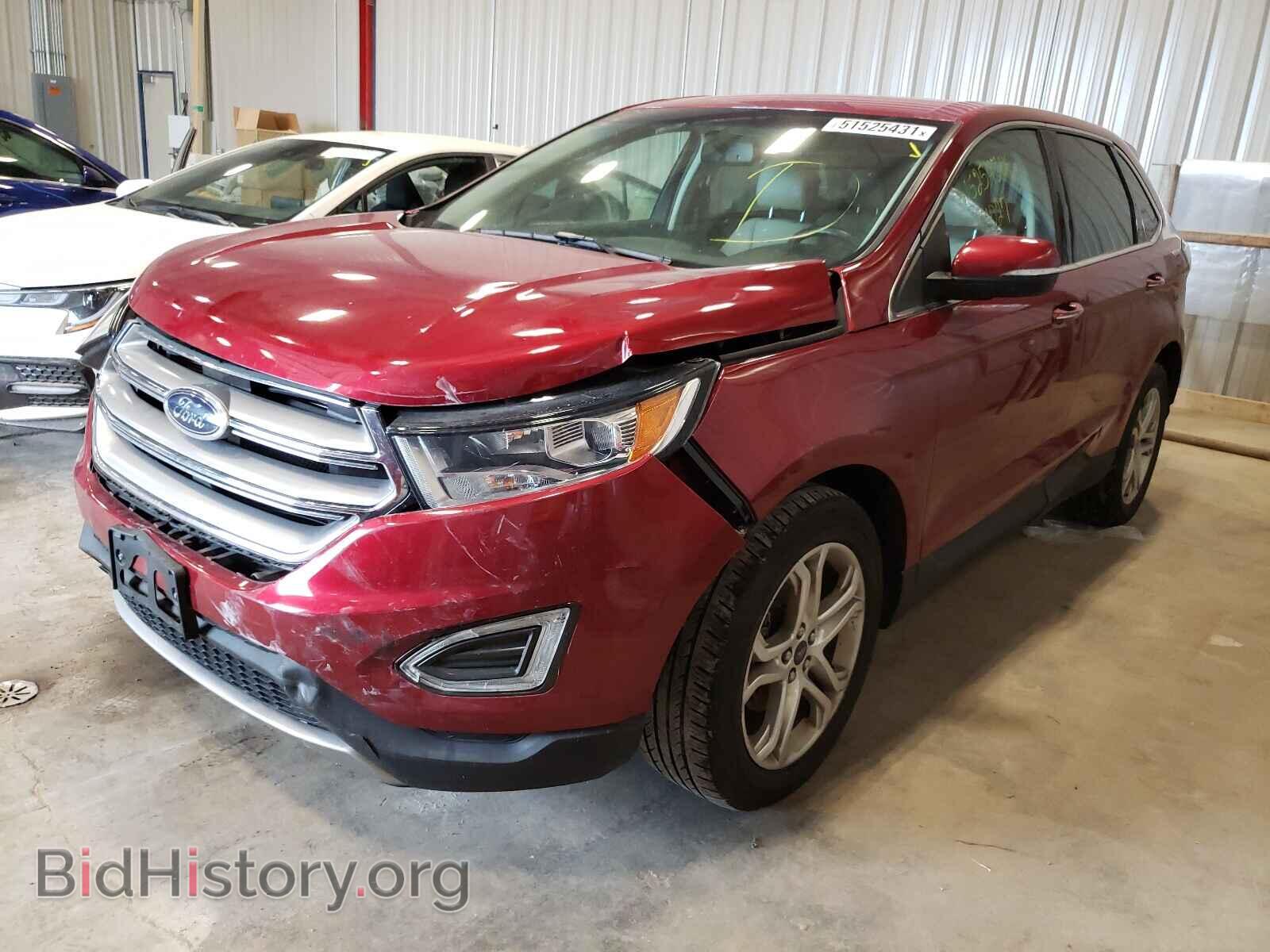 2018 FORD EDGE - VIN: 2FMPK3K94JBB44491 - Фото 2