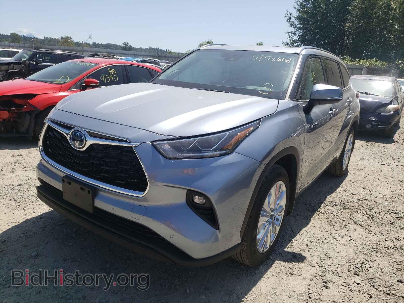 2021 TOYOTA HIGHLANDER - VIN: 5TDDBRCH3MS048628 - Фото 2