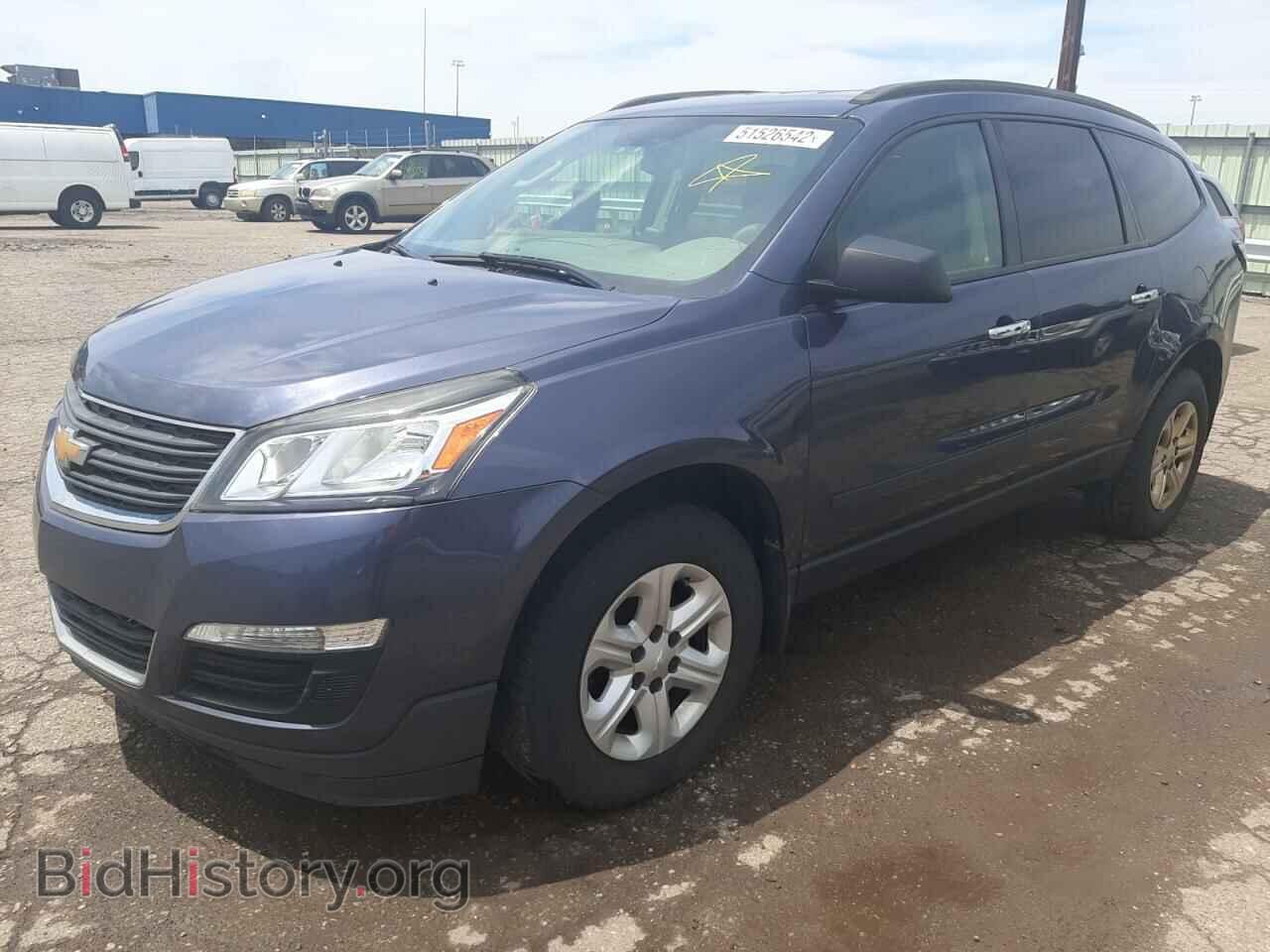 2013 CHEVROLET TRAVERSE - VIN: 1GNKRFED3DJ105667 - Фото 2