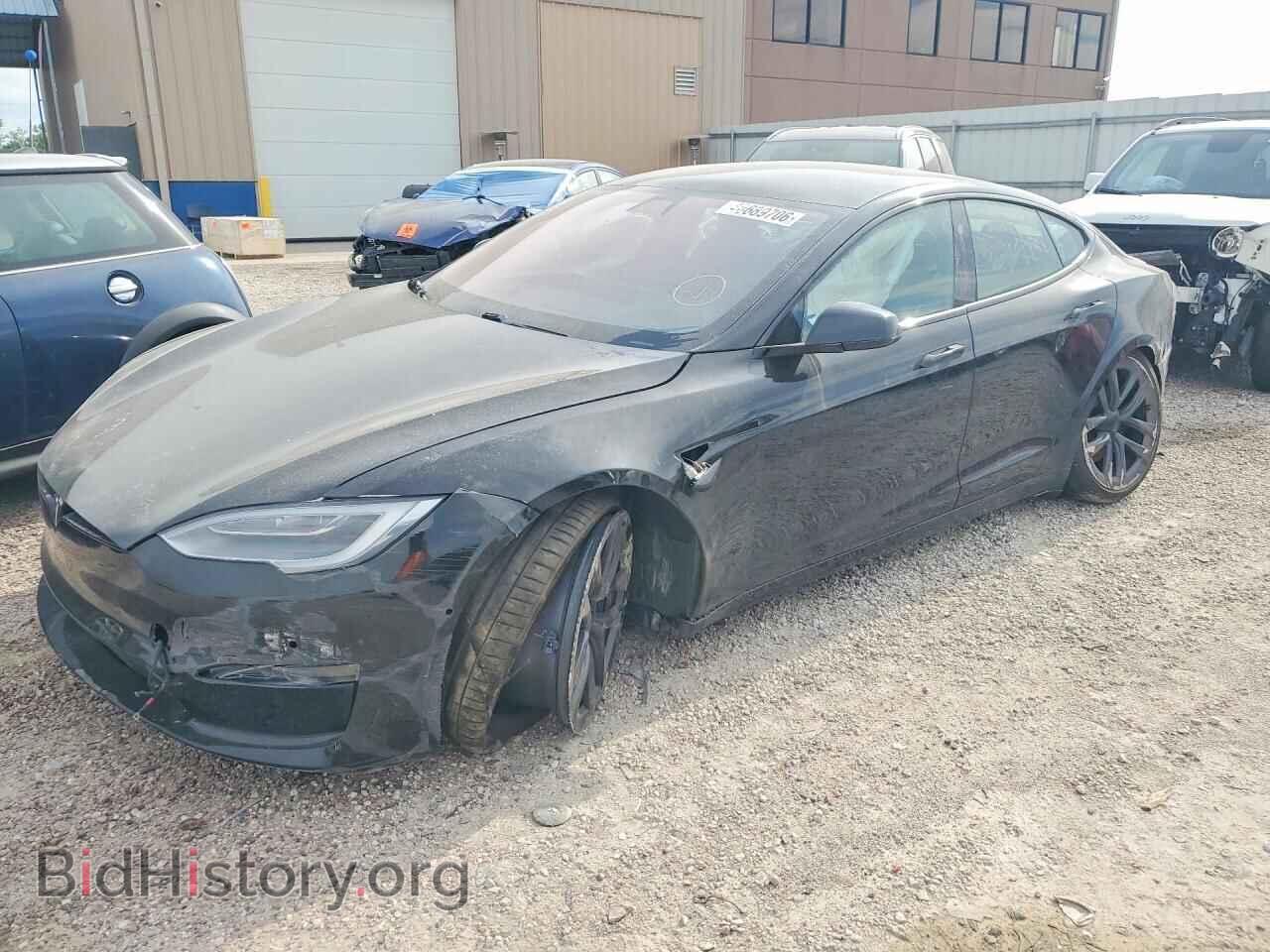 Photo 5YJSA1E63MF454520 - TESLA MODEL S 2021