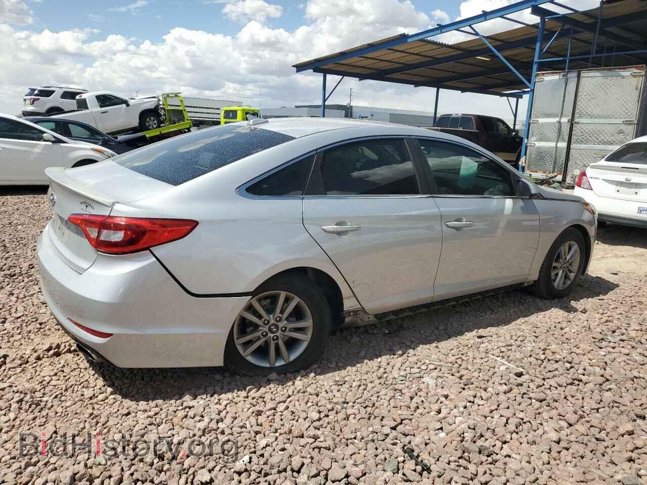 2015 HYUNDAI SONATA - VIN: 5NPE24AF1FH229082 - Фото 3