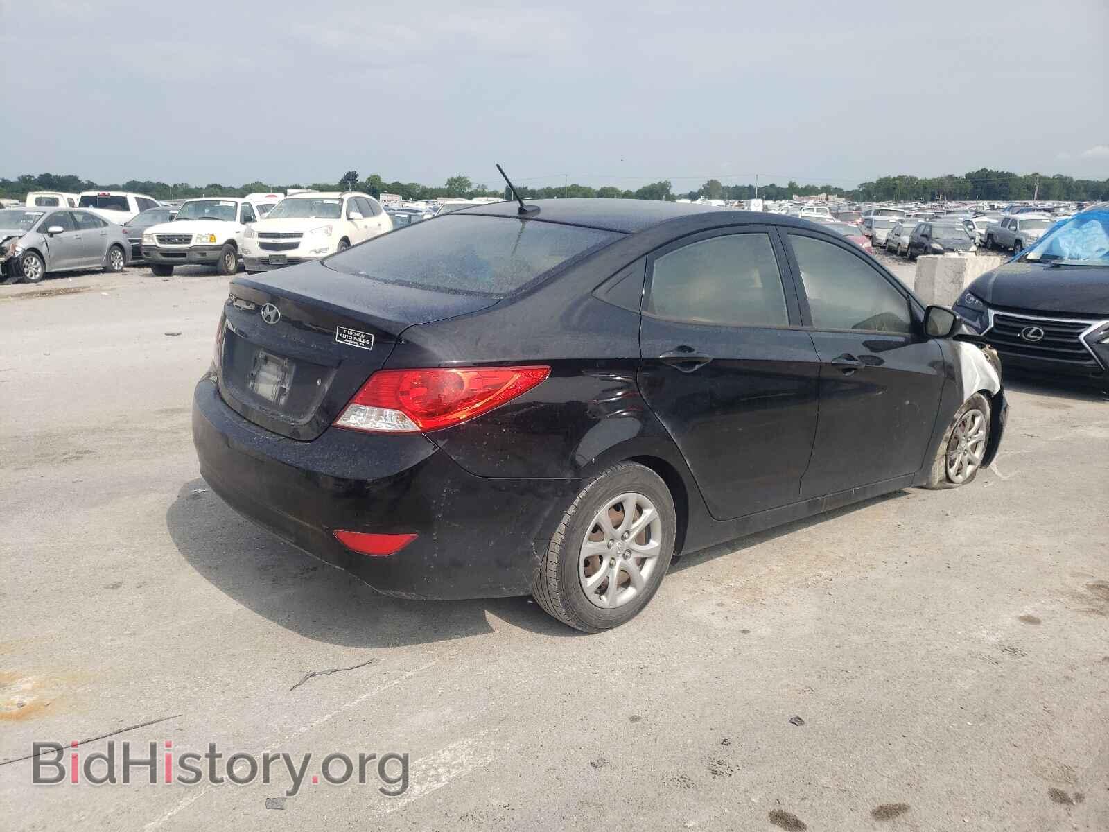 2014 HYUNDAI ACCENT - VIN: KMHCT4AE3EU723911 - Фото 4