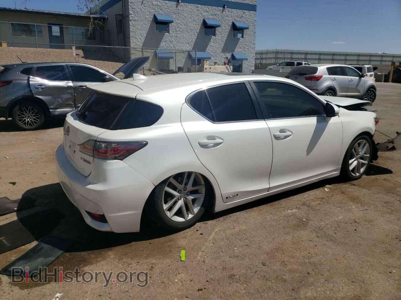 2015 LEXUS CT 200 - VIN: JTHKD5BH5F2216872 - Фото 3