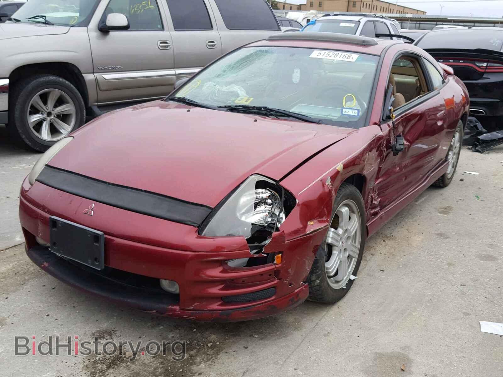 2000 MITSUBISHI ECLIPSE - VIN: 4A3AC84L0YE036202 - Photo 2