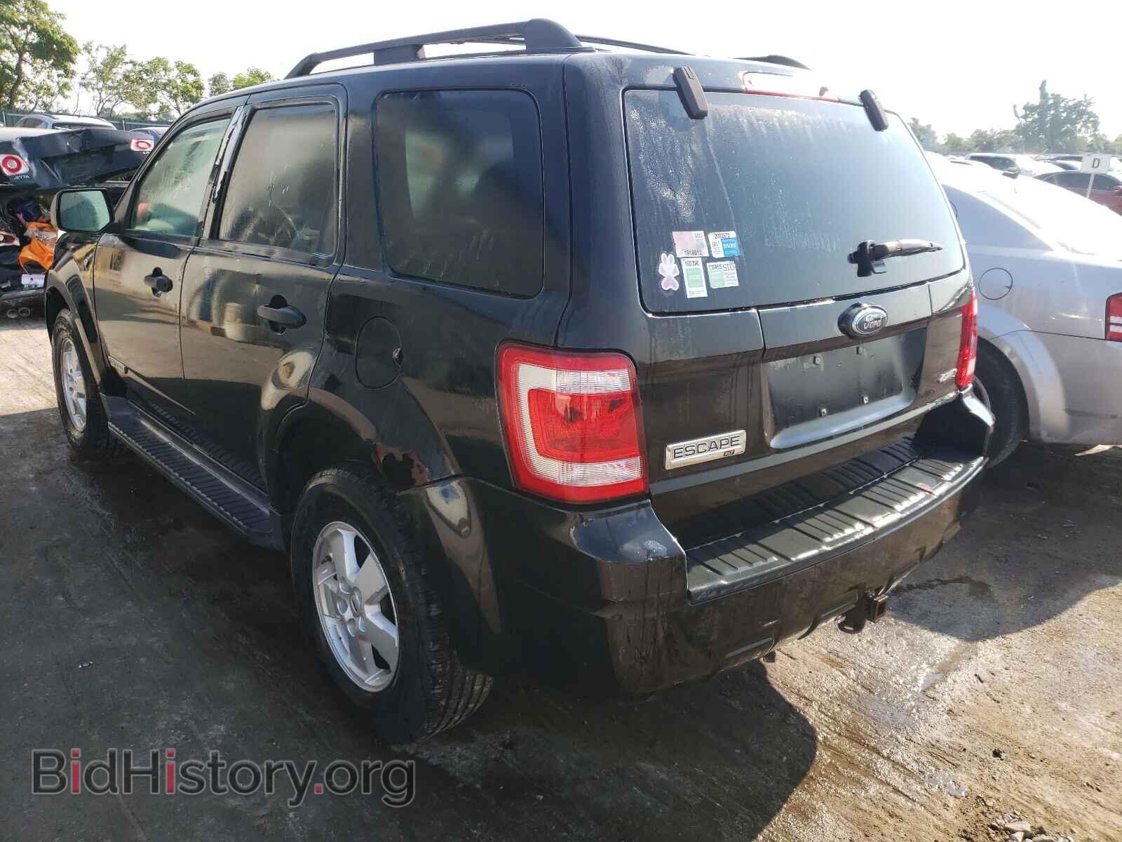 2008 FORD ESCAPE - VIN: 1FMCU93108KA01526 - Фото 3