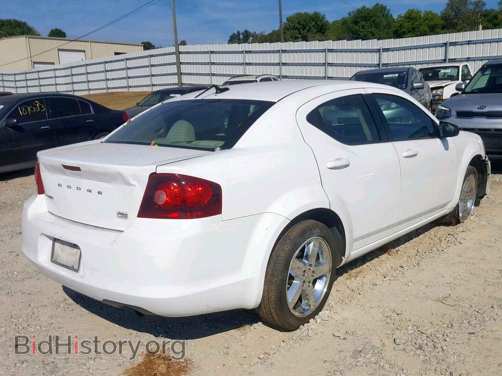 2013 DODGE AVENGER - VIN: 1C3CDZAB1DN688240 - Фото 4