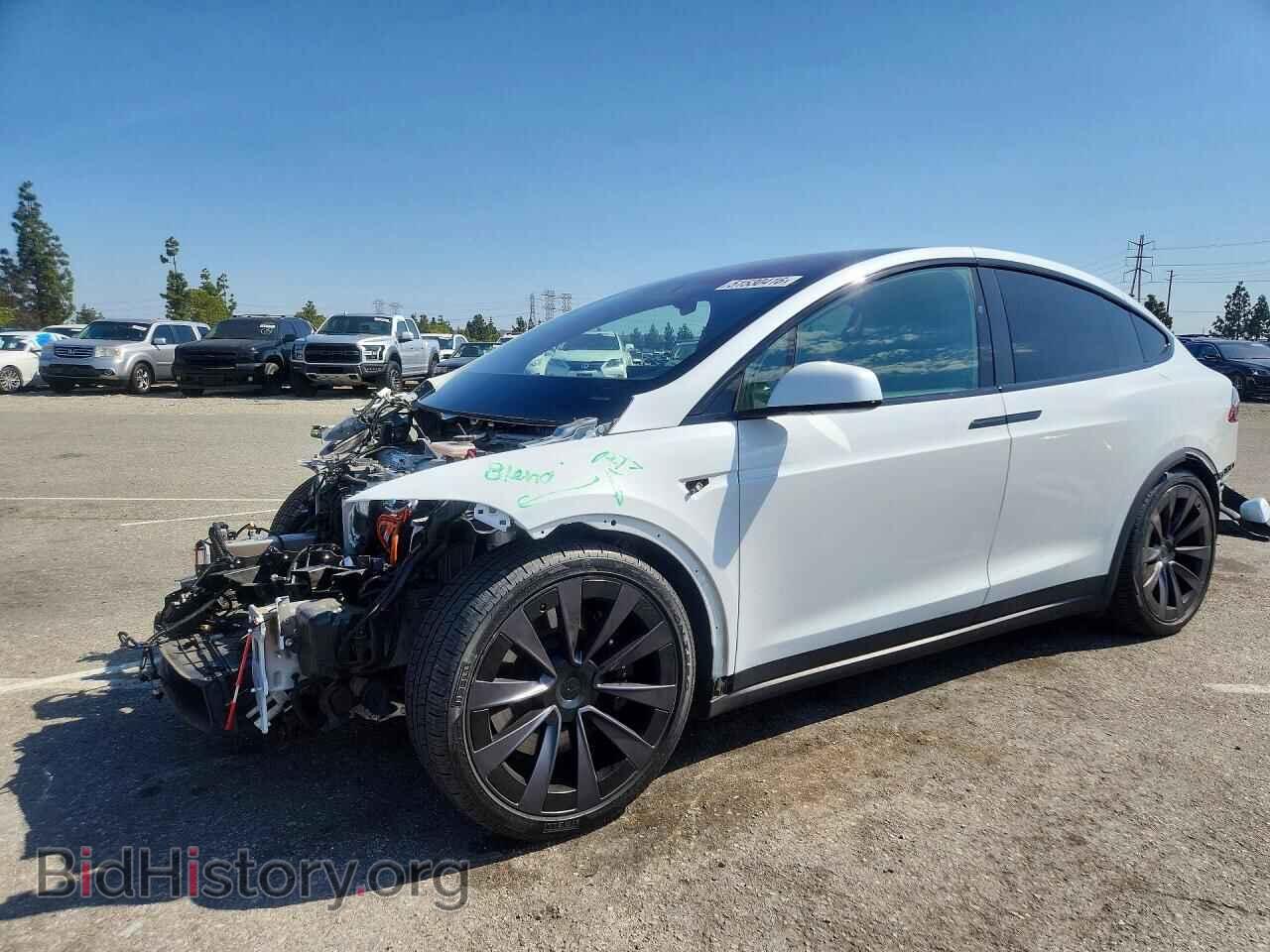 Фотография 7SAXCBE53NF329793 - TESLA MODEL X 2022